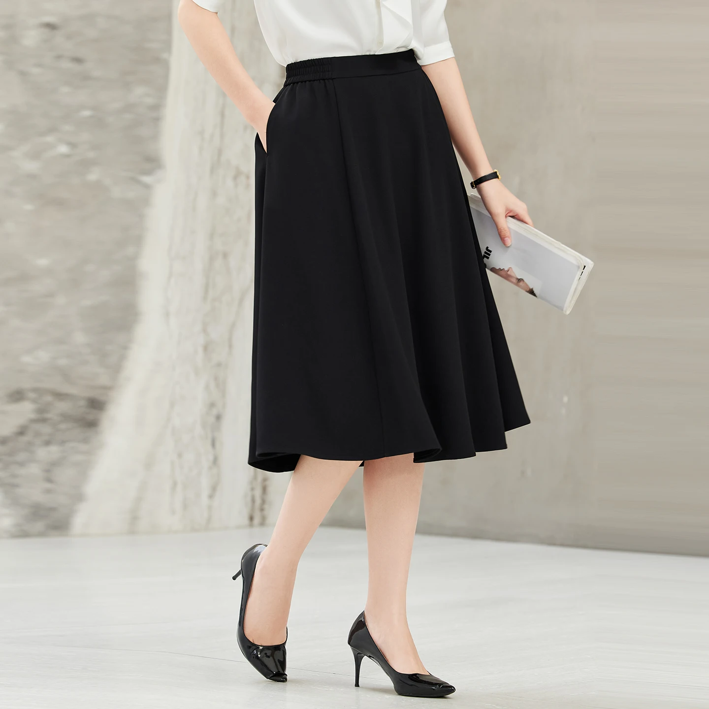 Alyssa Elegant Fashionable Professional Women's Skirt High-Quality Spring Summer New Arrival 2026