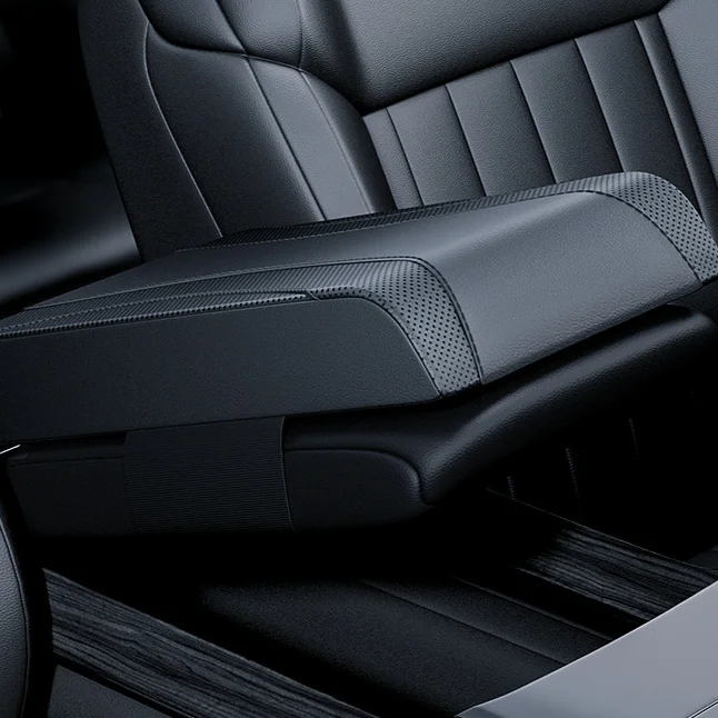 Ergonomic Design Support for versatile Compatibility 120-Degree Curve Ergonomic Armrest Cover Accessory Black Ergonomic