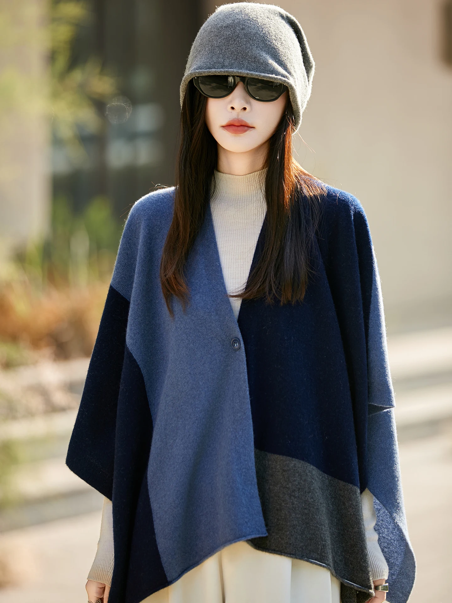 tloml-early-spring-new-arrivals-women-100-merino-wool-color-blocking-button-shawl-casual-cashmere-knitted-soft-chic-shawl-coat