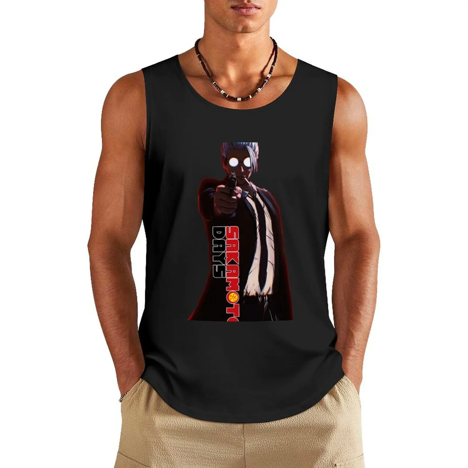 

SAKAMOTO DAYS T-Shirt Tank Top bodybuilding men clothes gym