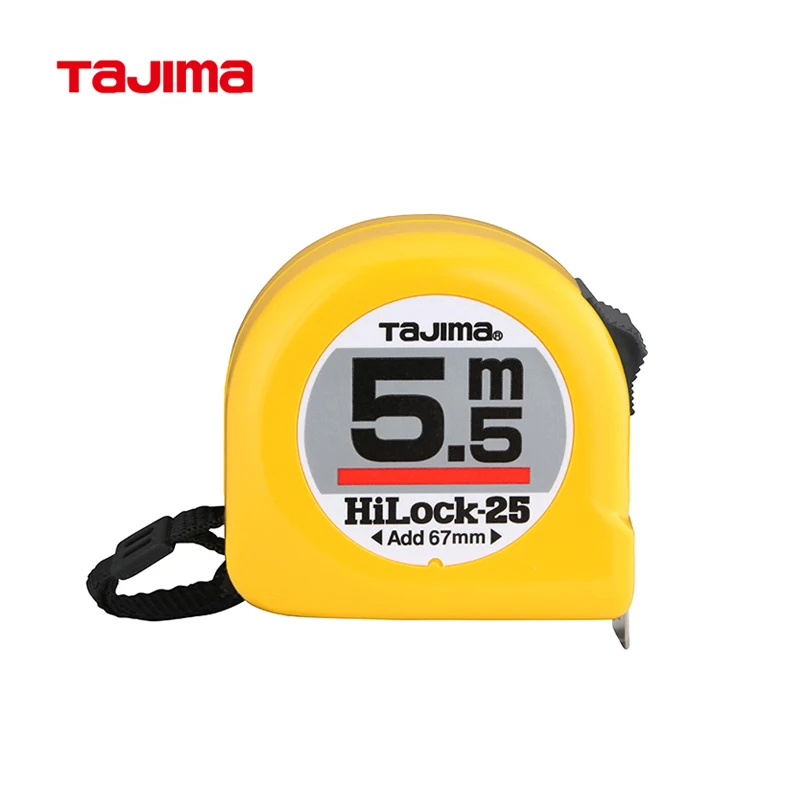 Tajima Tape Measure 2-7.5 Meters Anti-Fall Band Tapes Portable Length Measuring Tool Metric Precise And Clear JIS1 Japan Brand