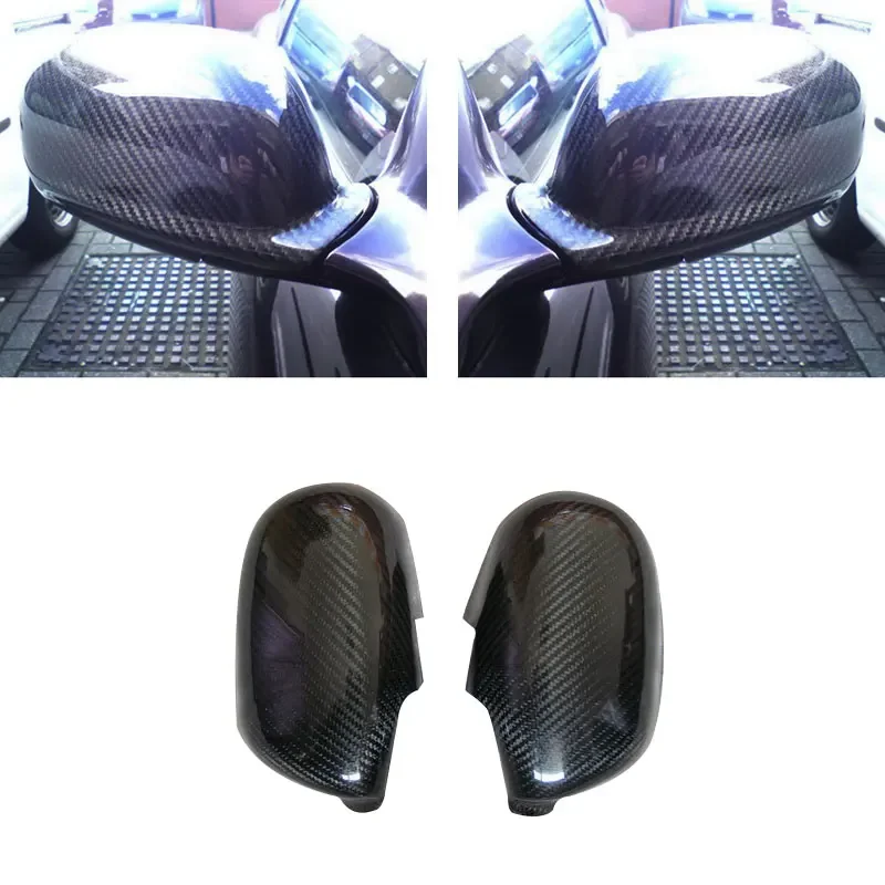 

For Skyline R33 GTR modified carbon fiber rearview mirror cover left and right reversing mirror frame cover added