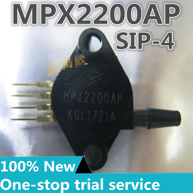 

2-50pcs %New original MPX2200AP SIP-4 29.01PSI (200kPa) 116.03PSI (800kPa) absolute pressure sensor