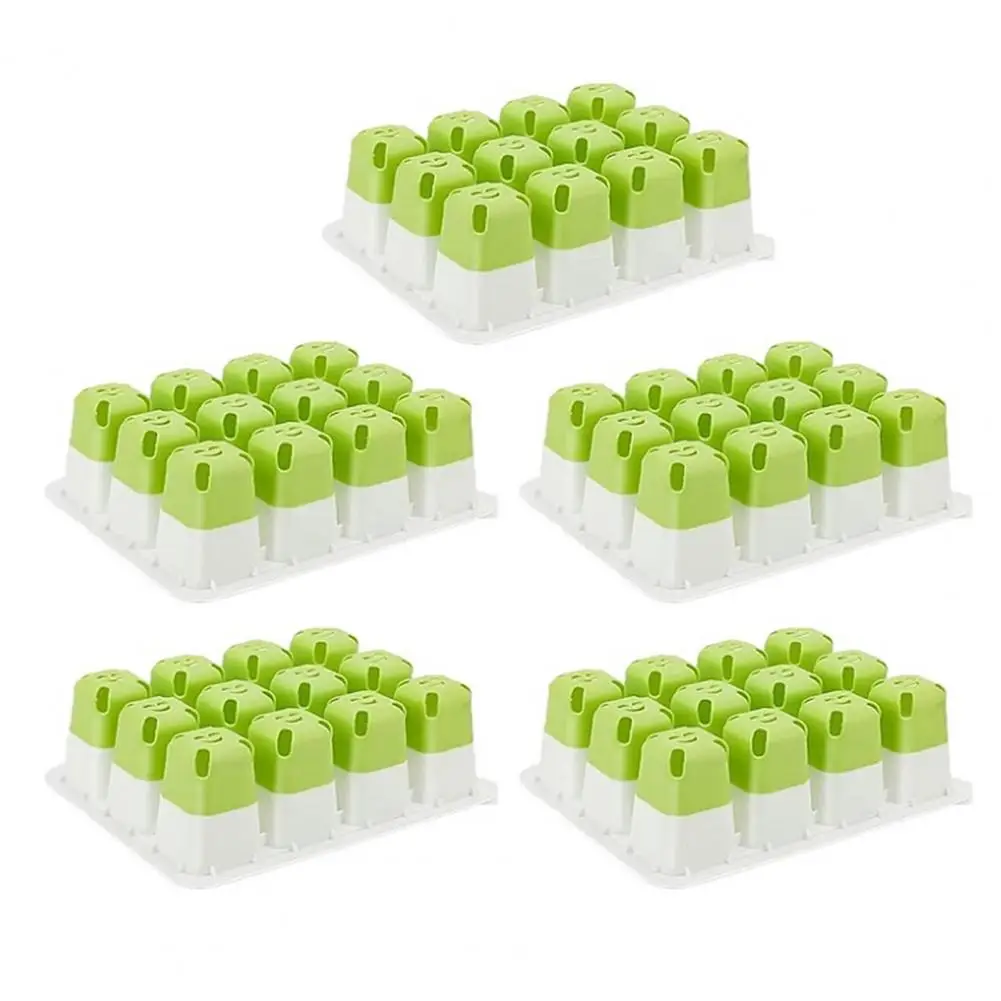 Garden S Starter 5pcs Silicone Starter Trays with 12 Cells Reusable Lings Propagation Containers Drainage Hole Nursery Garden