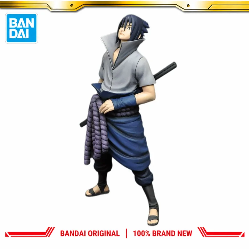 

В наличии: Оригинальная фигурка Bandai Naruto Uchiha Sasuke, новая, в коробке, модель персонажа аниме, игрушка-модель для коллекционирования.