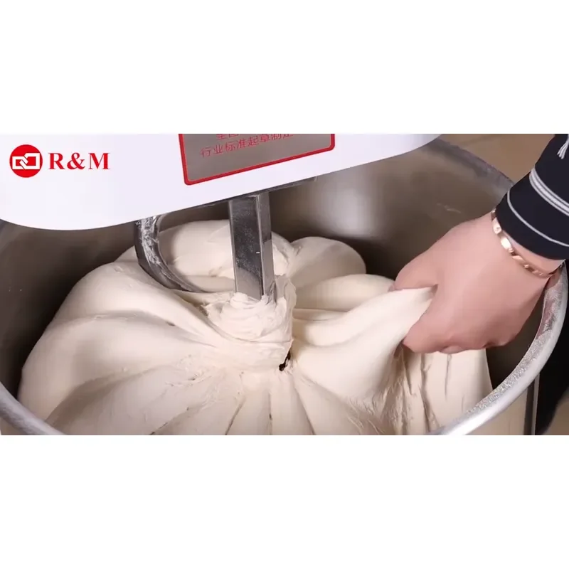 25L 15L Industrial Dough Mixer 70kg Spiral Food Momo Cassava Flour Chapati Bread Dumpling Mixing hine Maker Commercial