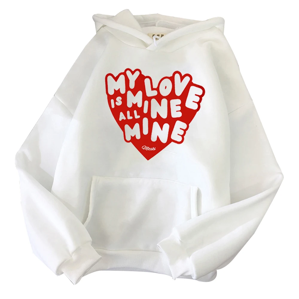 

Mitski My Love Mine All Mine Hoodie Mitski Hoodie Mitski Merch Gift for Mitski Fan Pullover Tops Streetwear