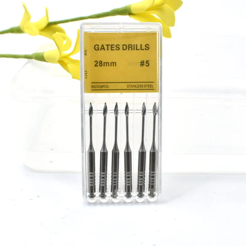 Dental Gates Bohrer 28/32mm Endodontische Reamer Bohrfräser Gates Glidden Endo-Feilen Zahnarztmaterialien – Detail 6