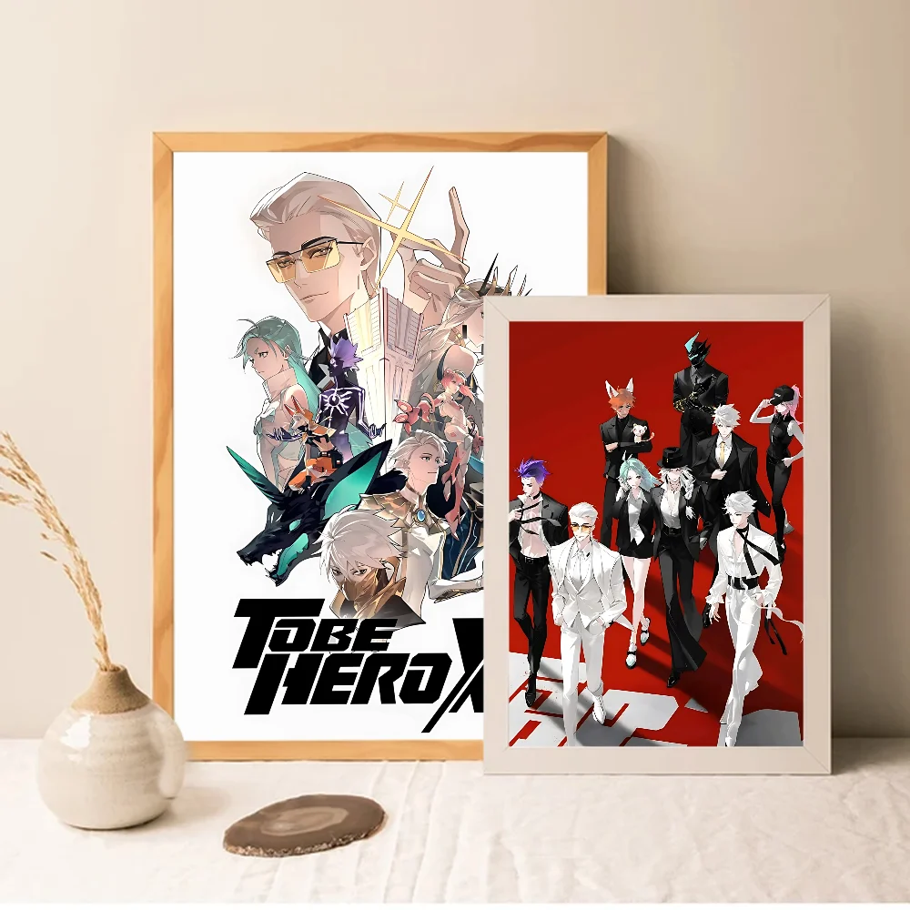 شعبية أنيمي T-TO BE HERO X أنيمي الملصقات لزجة HD جودة جدار الفن الرجعية الملصقات للمنزل جدار ديكور #4