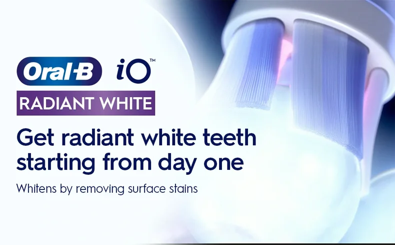 Oral B IO Series Replacement Brush Heads for Oral-B IO 2/3/5/7/8/9 Electric Toothbrushe Gentle Care Ultimate Clean Radiant White