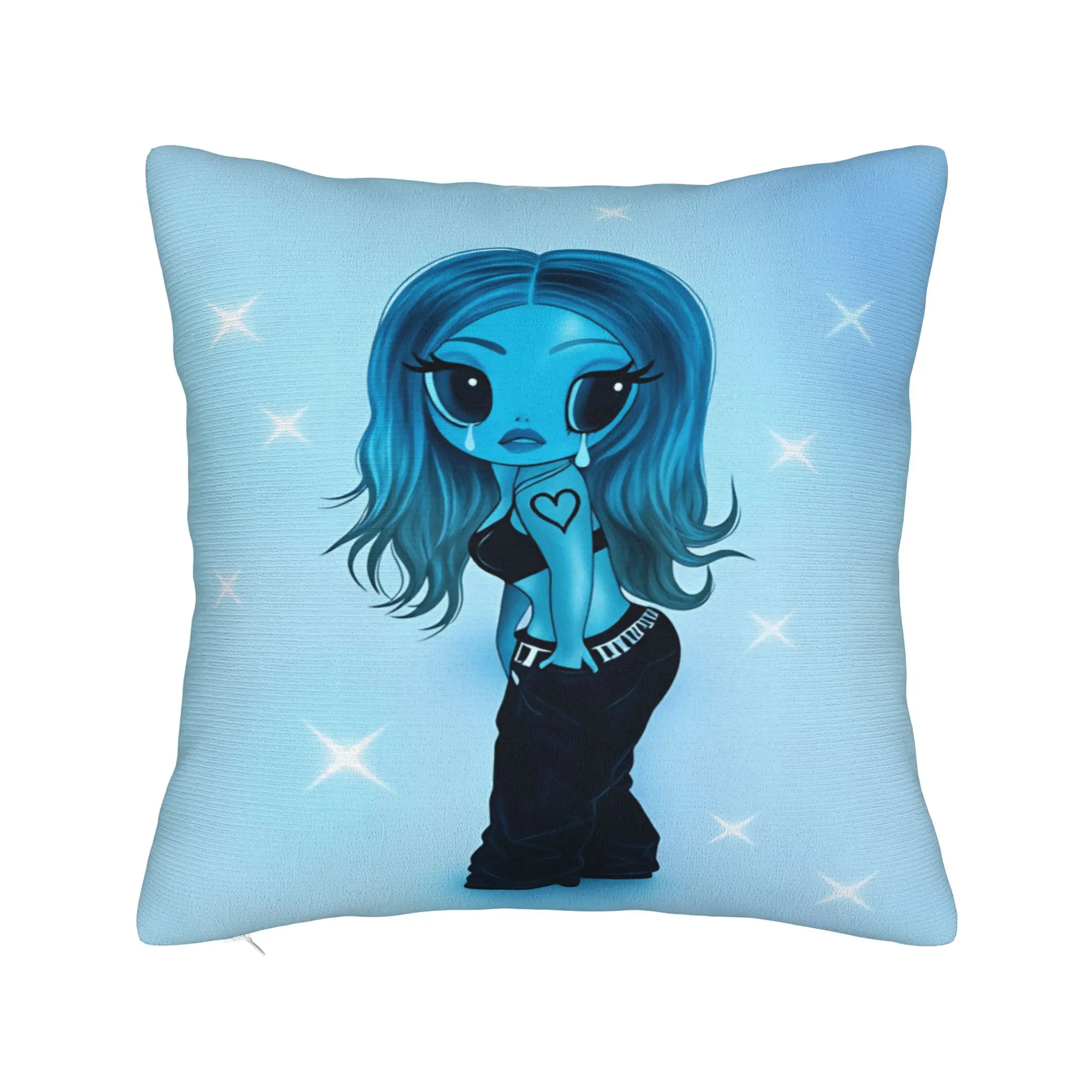 No Me Arrepiento De Sentir Tanto Karols G Pillow Case  Square Pillow Cover Retro Trendy Pillowcases For Living Room Chair