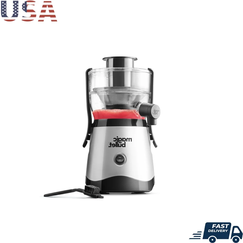 Mini exprimidor compacto de 400W, fácil de limpiar, apto para lavavajillas, conducto de alimentación de 2 pulgadas, máquina para hacer jugo fresco, aparato de cocina