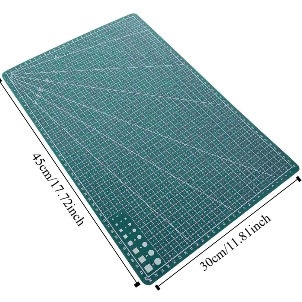 Easy Store A3 PP Cutting Mat PP Plastic Single Side Patchwork Cut Pad High-quality Non-Slip Cutting Board Patchwork