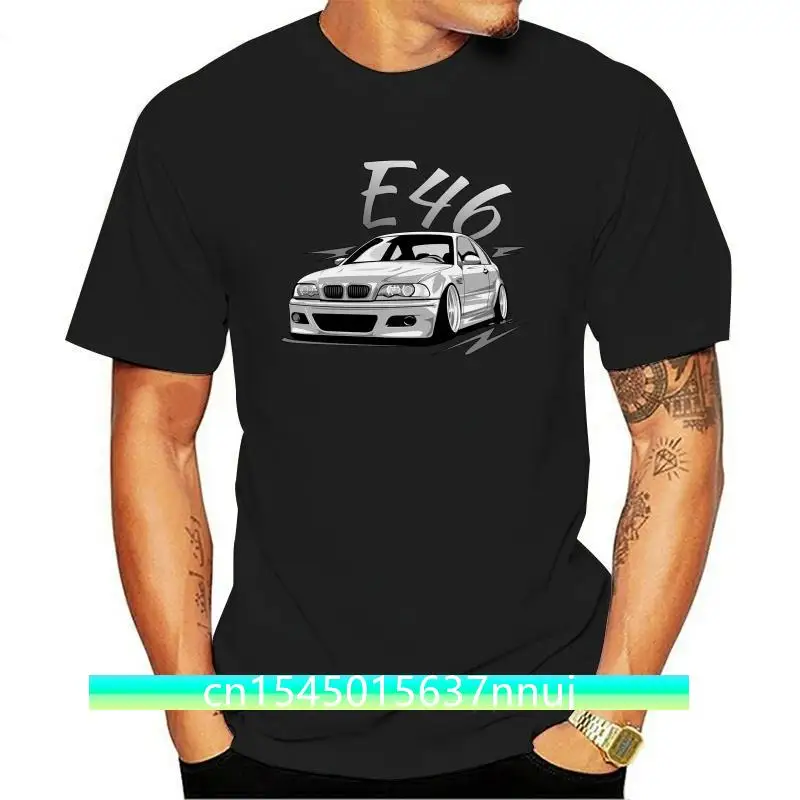 

2019 Fashion Summer T-shirt Germany Classic Legend Car E46 E60 E61 T Shirt Casual Short Sleeve