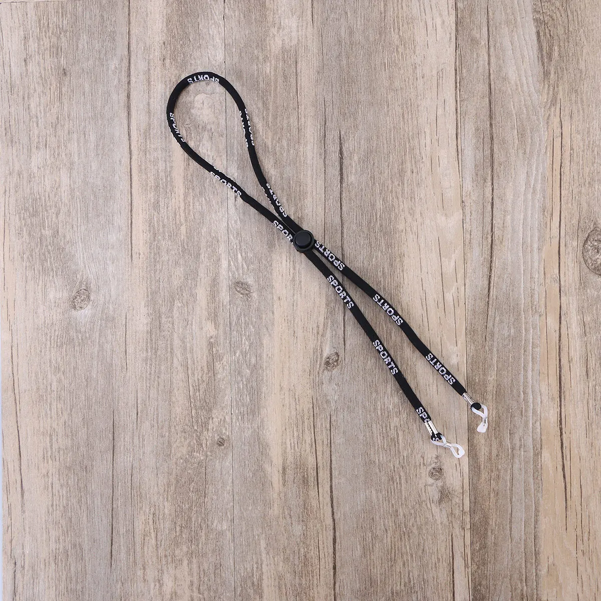 

Anti-Slip Eyeglasses Strap Premium Material Safety Glasses Holder Cord Adjustable for Sports Running Hiking Cycling Black