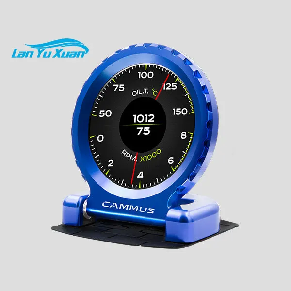 

Cammus dial OBD2 LCD tuner differential pressure throttle mapping device with 13 functions in a gauge