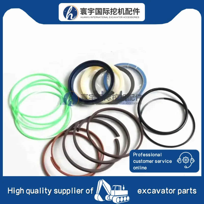 

EXCAVATOR SEAL KIT CENTER JOINT 2480-6043KT 24806043KT 0.15KG Compatible with SOLAR 170LC-V SOLAR 130LC-V Machinery Parts