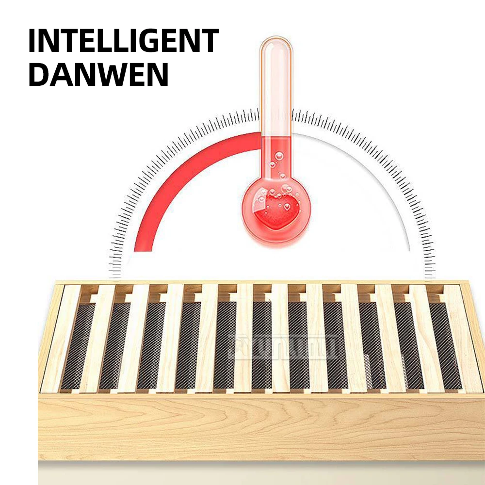 سخان محمول لتدفئة القدمين المنزلي سخانات خشبية متعددة الوظائف لفطائر كالينتا الداخلية