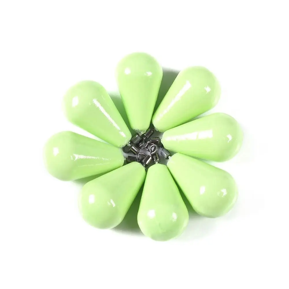 11g-35g Luminous Wrapped Pendant Drop-shaped Luminous Lead Drop Olive Pendant Olive Containing Lead Night Fishing