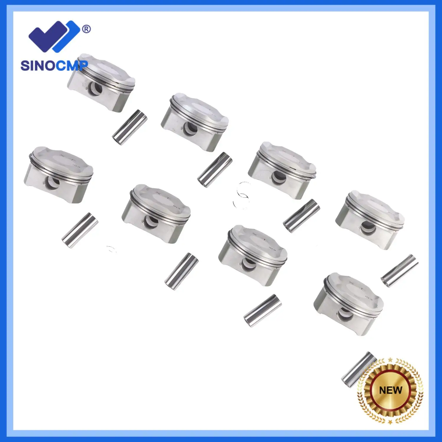 

Комплект из 8 поршней и поршневых колец STD Φ93мм 94810303134 для Porsche Cayenne S 4.5L V8 955 9PA M48.00, автомобильные аксессуары