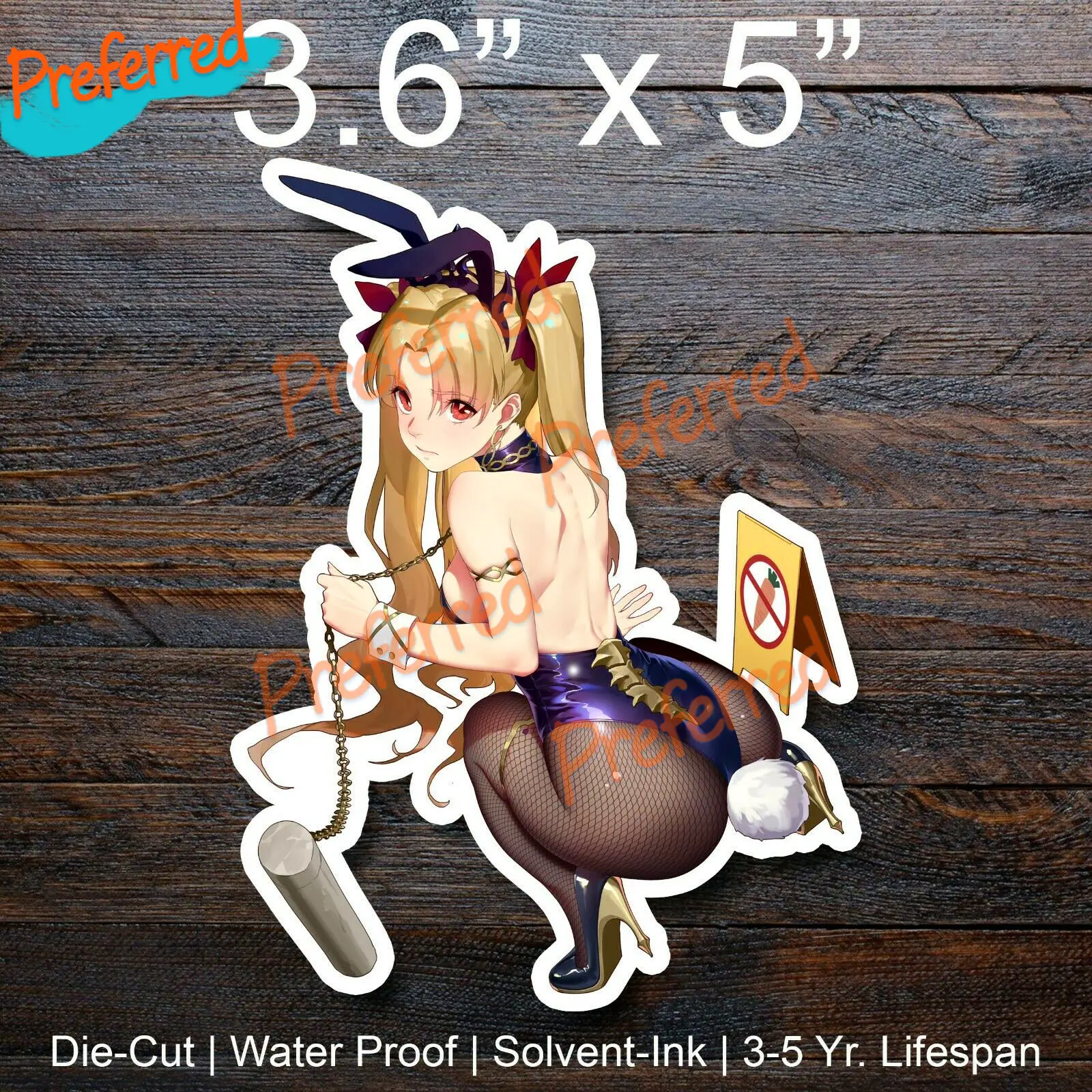 Ereshkigal Fate Grand Order Anime Girl Waifu Car Sticker High Quality Decal Car Truck Boat Surf Camping Laptop Vinyl Decal