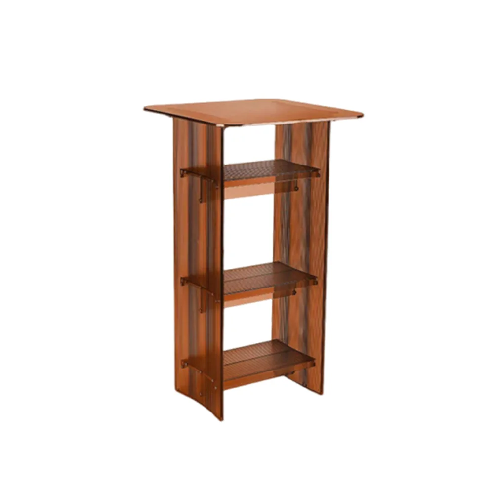 أكريليك، رف شفاف، نورديك، منزل، رف كتب، رف عرض من الأرض إلى السقف، تخزين المشاهير على الإنترنت على الحائط #1