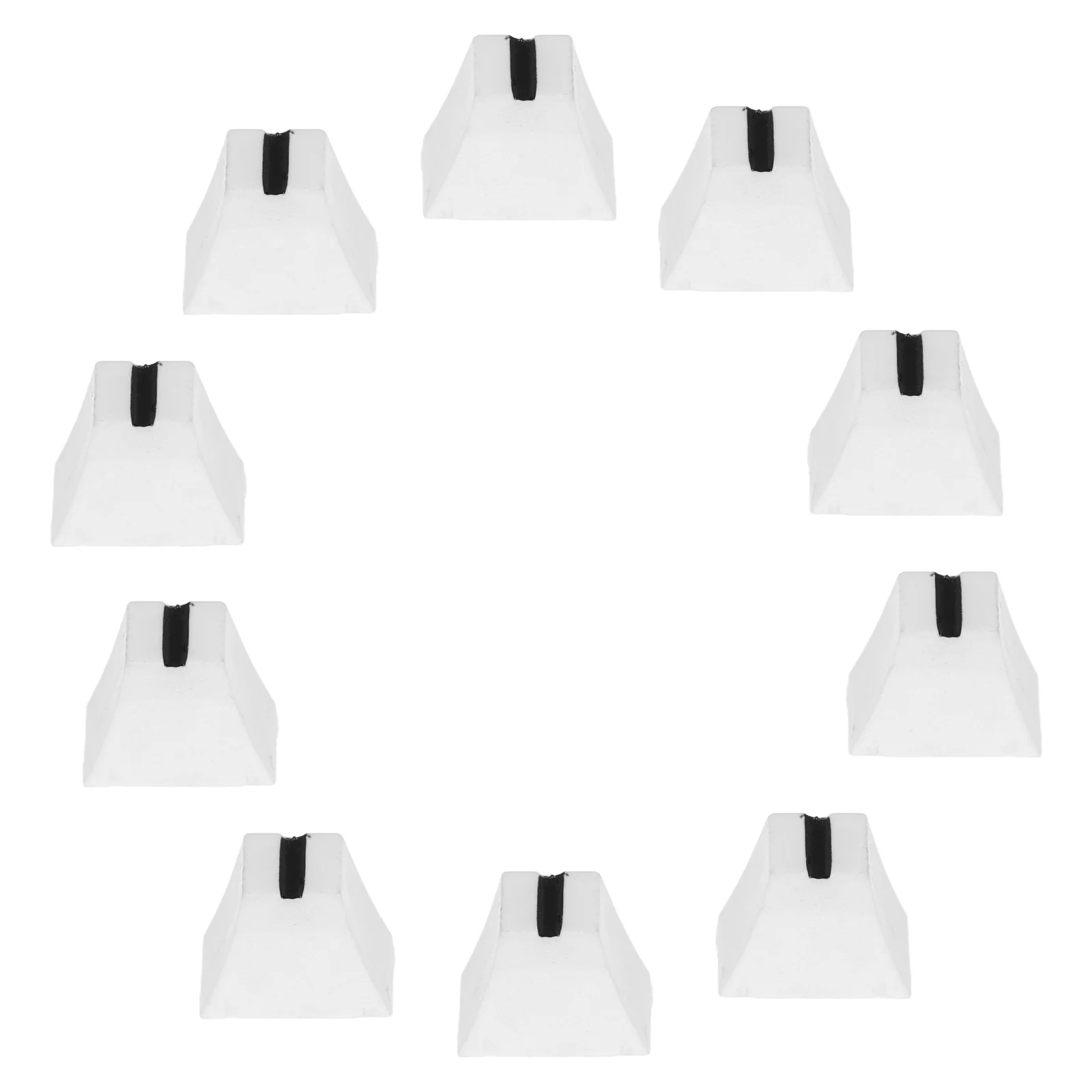 

10Pcs Mixer Slider Caps Fader Knobs Replacement Potentiometer Knob Caps Audio Console Controls for Sound Mixer Accessories