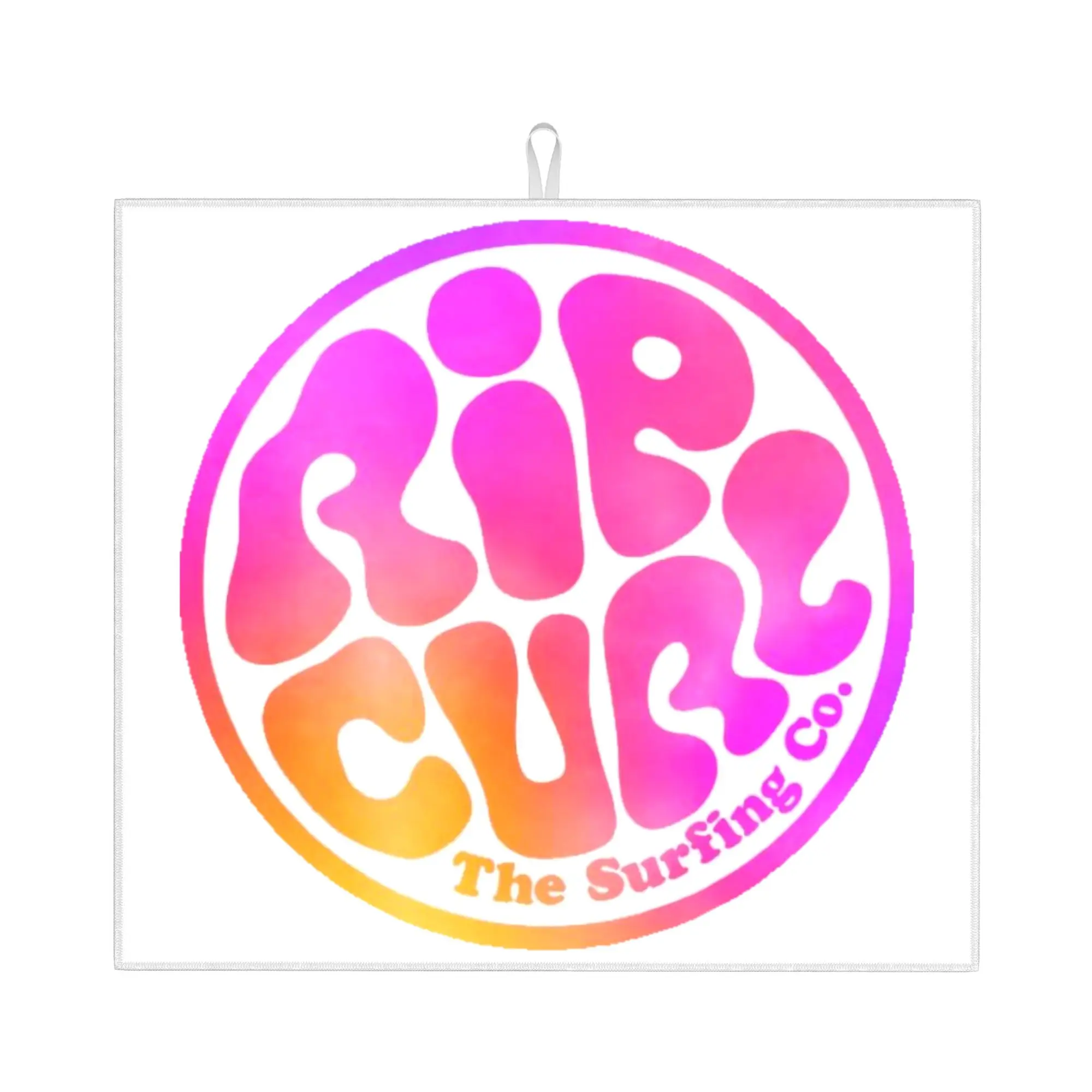 Rip Surfing Sportswear Curl Drying Mat For Kitchen Waterproof Non‑Slip Oil Proof Reusable  Bathroom Countertop Protector Mat