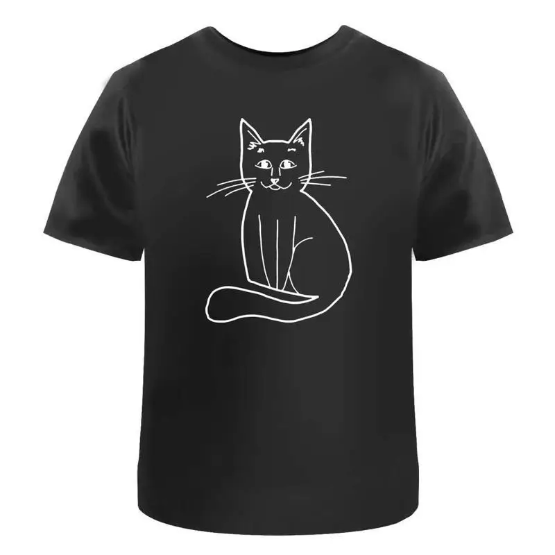 

Content Cat' Cotton T Shirt Ta020923