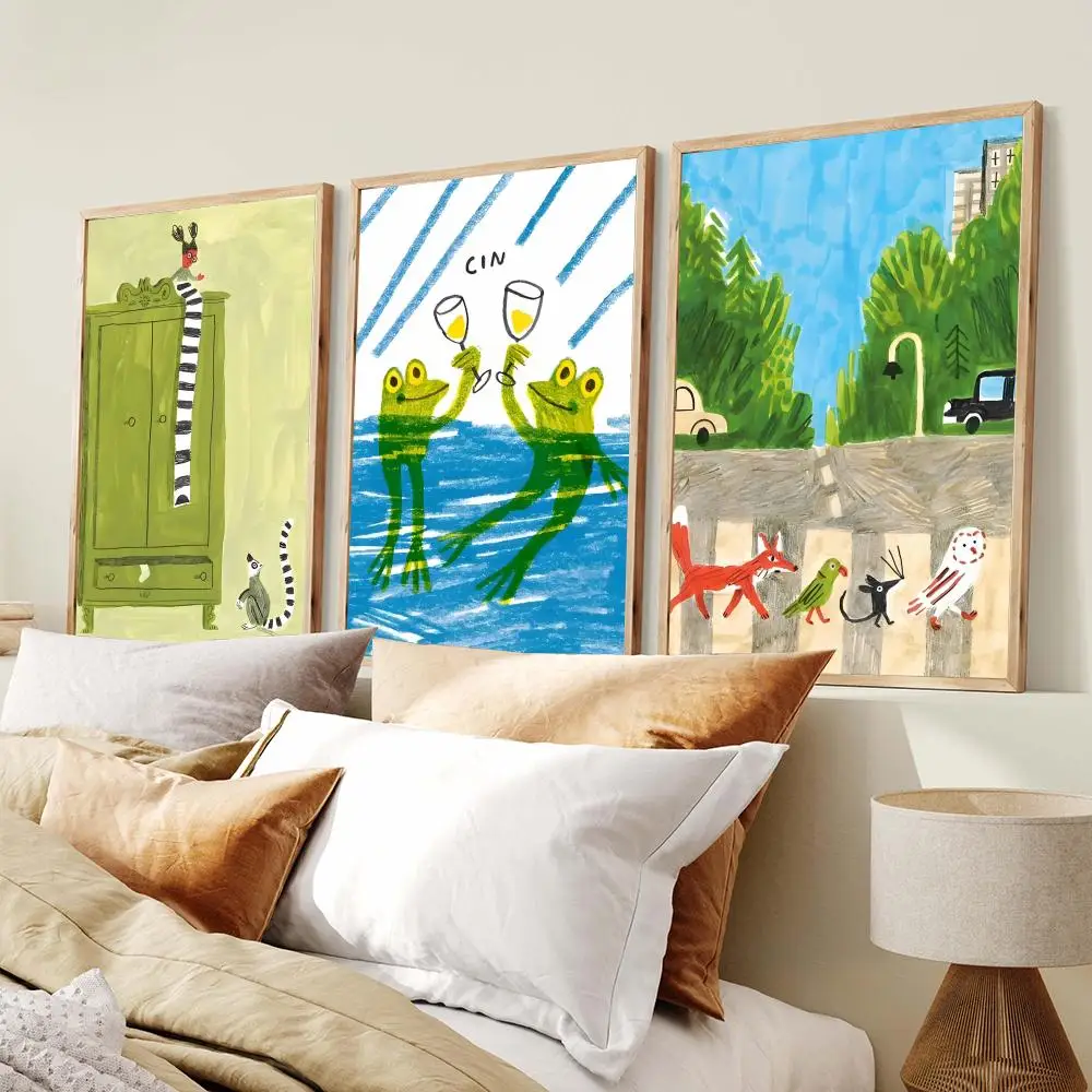A-Andrea Antinori Poster PP Wall Posters Celebrity Cartoon Art Prints for Bedroom Office Waterproof Gift