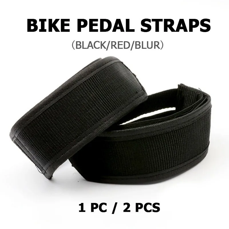 

Fixed Gear Bike Pedal Straps Nylon Foot Retainer Belts Durable Fixie Bicycle Toe Clip Straps Anti-slip Foot Hold Cages Strap