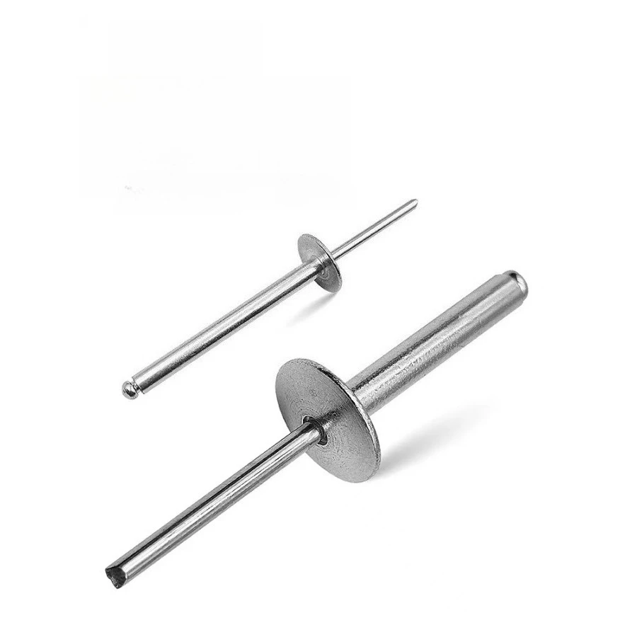 

50pc Aluminium Blind Rivets Extended Dome Head Pop Blind Rivet 16mm Flange Rivet Home Hardware Tool Car Inner Decor Fastener