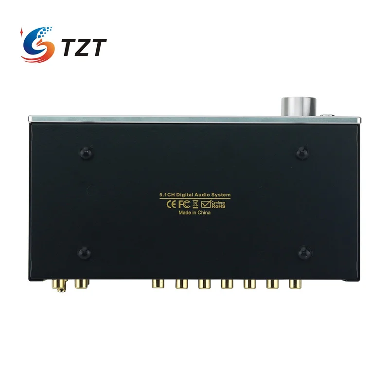 TZT Black Panel UD951C-PRO+ Flagship Version DSD Digital Turntable Audio Decoder ES9038PRO DAC QCC5125 Support 5.8GHz Transmissi