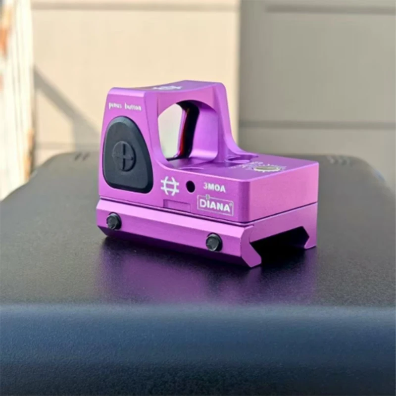 mirino-diana-diana-punto-rosso-gommato-viola-mirino-olografico-3moa-mini-punto-rosso-interno-punto-rosso-con-piastra-di-base-tacti