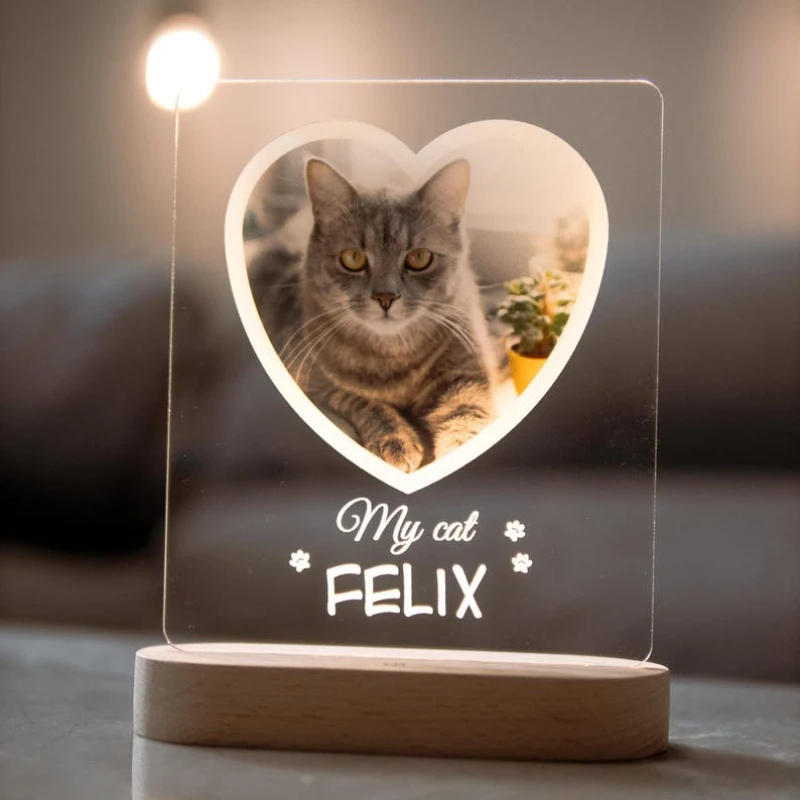 

Персонализированная мемориальная табличка с фото питомца, индивидуальная табличка в память о собаке или кошке, подарок на память о потере питомца, декор для стены в память о пушистом друге