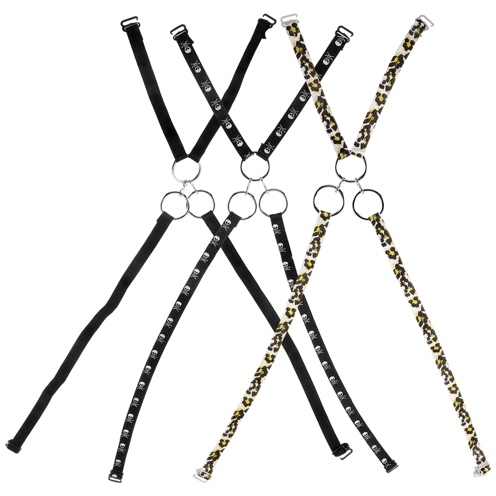 3 шт., бретели для бюстгальтера для женщин, противоскользящие, мягкие, регулируемые, сменные, удлинители, съемные бретели для бюстгальтера, подходят для трубки