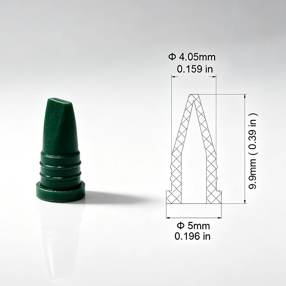 FVMQ 100PCS One Way Fuel Rubber Valve Customizable Automotive Part for Efficient Fuel Flow Direction Control
