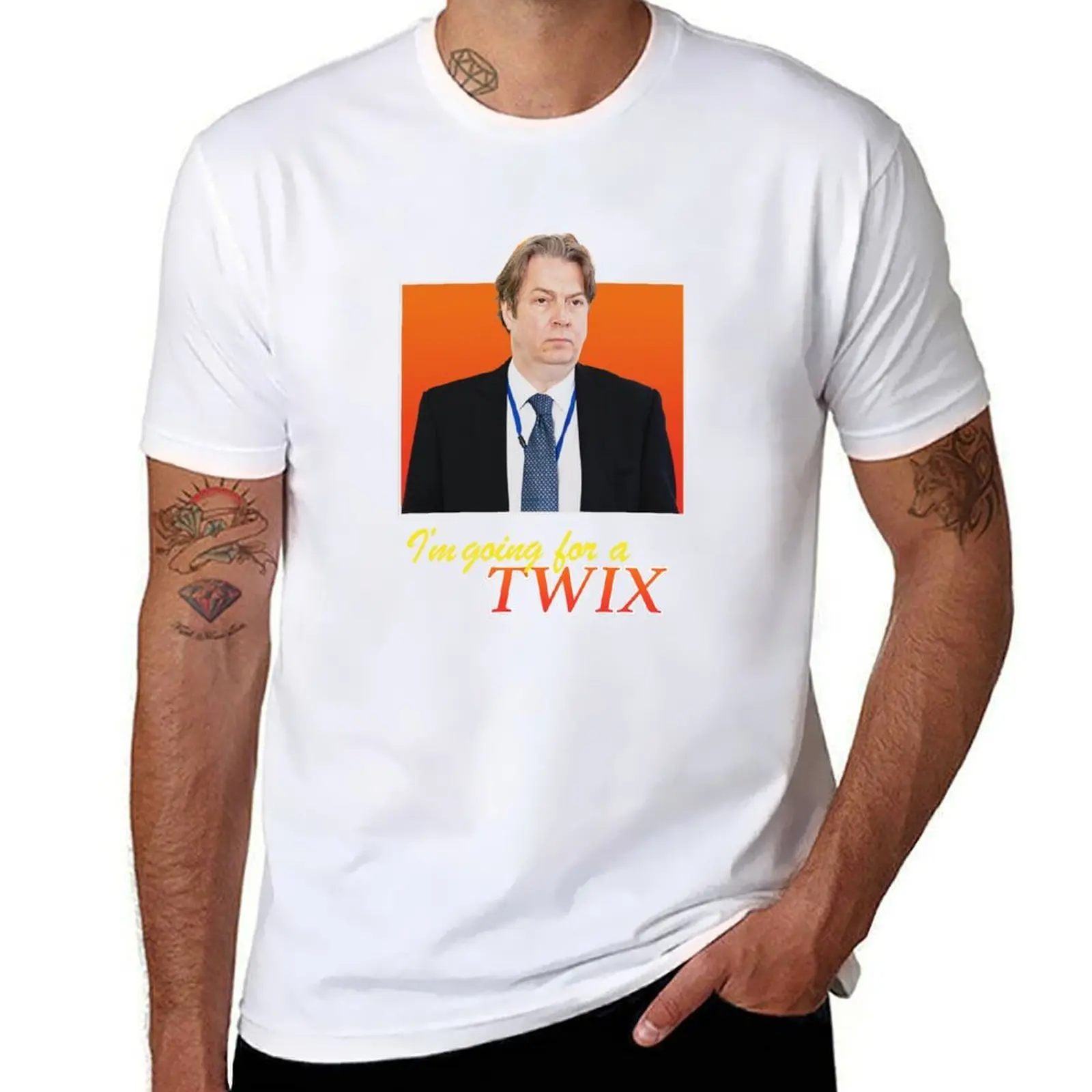 

Rt Hon Sir Peter Mannion Twix - The Thick Of It Print T-Shirt man t shirt graphic funny t shirts dark humor T-Shirt