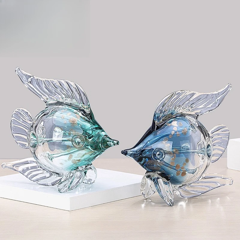 

Light luxury living room decorative fish creative ornament Nordic simple modern living room home jewelry handicrafts high-end de