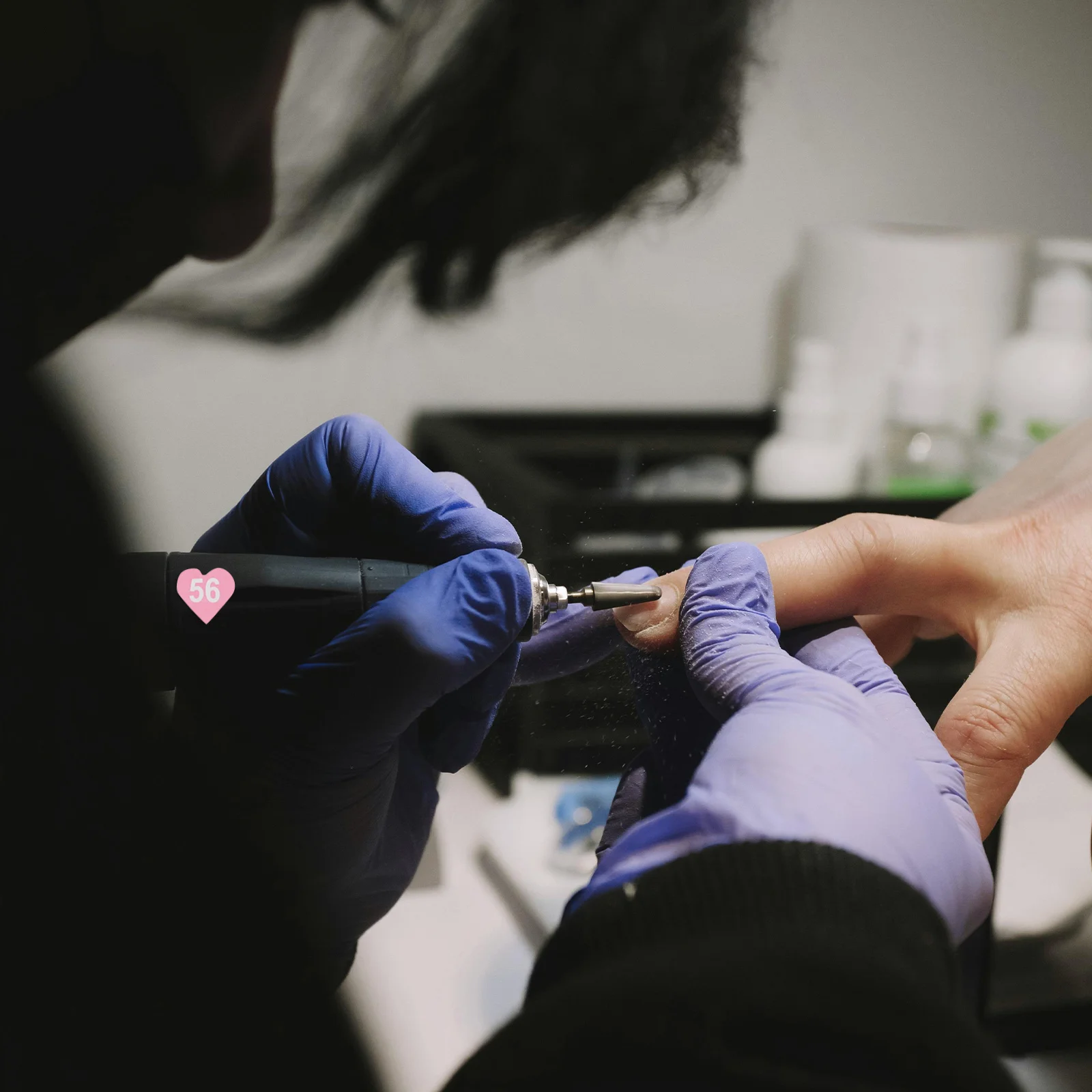 

50pcs Numbered Stickers For Nail Tools 1-100 Self Adhesive 1X1Cm Mini Labels Color Coding Inventory Sorting Manicure Tool Label