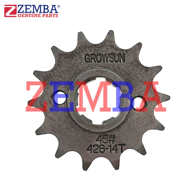 

428-14T 1045 STEEL FRONT SPROCKET FOR KEEWAY HORSE150 HONDA WY125 CG125