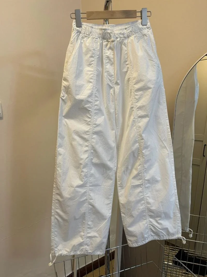 

Женские летние универсальные повседневные брюки-карго больших размеров в американском ретро-стиле с широкими штанинами и прямым кроем, модель 300 Pou