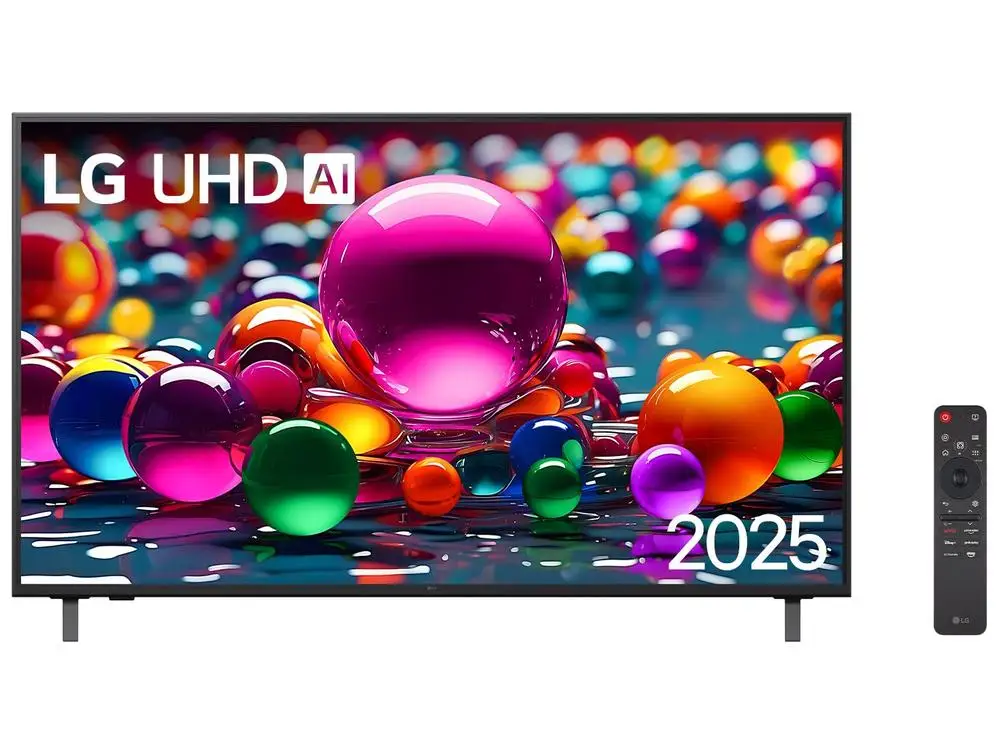معالج تلفزيون ذكي 50 بوصة LG 4K Ultra HD 50UA8550PSA webOS 25 AI 4K Gen8 مع Alexa 3 HDMI