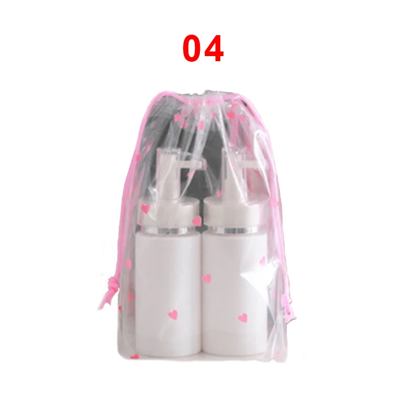 5pcs Travel Storage Bag Portable Shoe Clothes Organzier Drawstring Bag Pouches Transparent  Waterproof Organizer Toiletry Bag