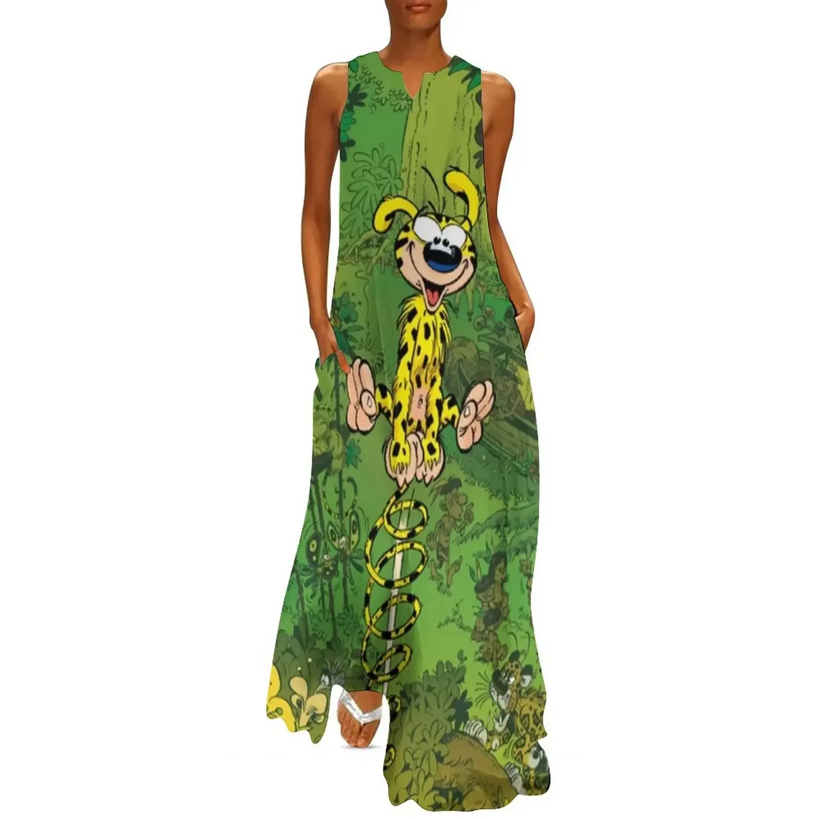 

Marsupilami spring original Long Dress summer dress women 2025 Long dress Womens dresses