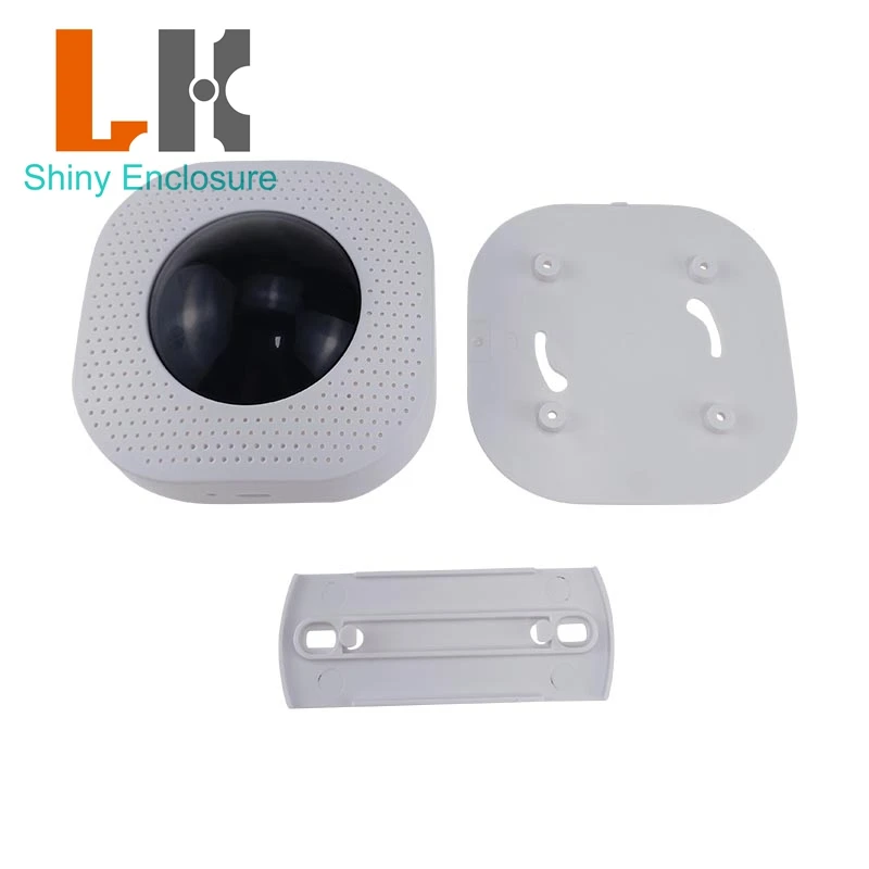 LK-AC97 Infrared Sensor Enclosure Environment Detector Housing Infrared Smart Home Ceiling Case 89x89x30mm