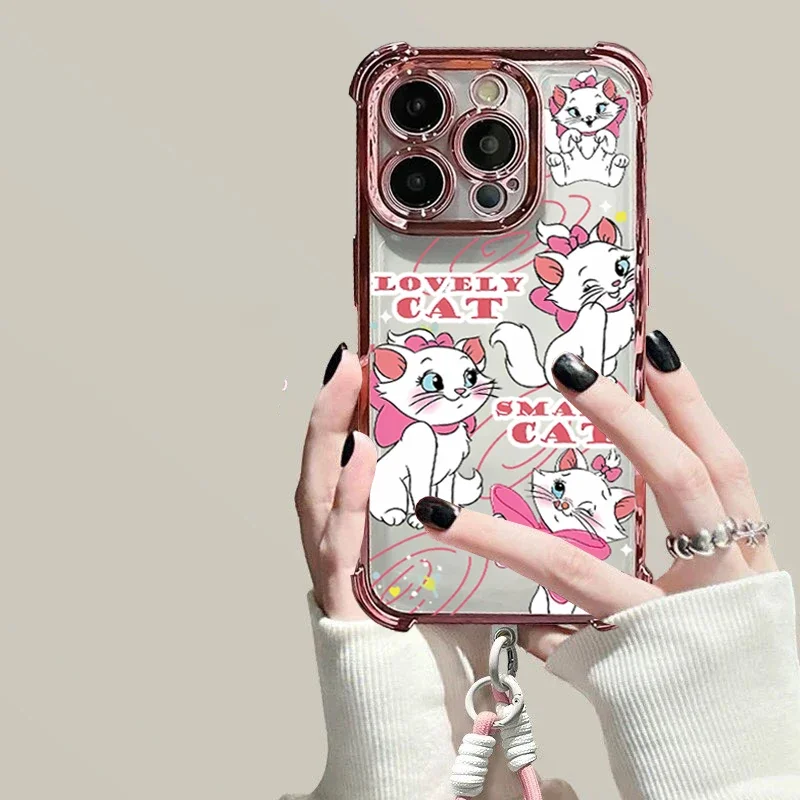 M-ماري القط اللوحة الوردي سلسلة الحال بالنسبة ممن لهم A2 A3 A5 A6 برو A5X A3X A16 A17 A38 A57 A15s A35 A16s A18 A60 A78 A98 A58 A79 غطاء #2