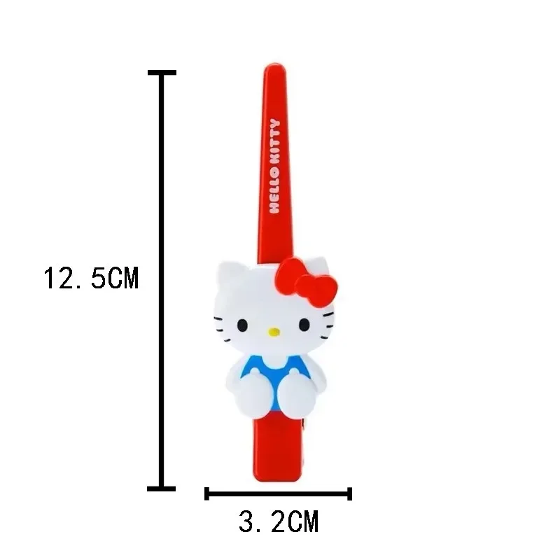 Заколка для волос Sanrio Hello Kitty, заколка для волос с рисунком аниме, женские заколки с челкой, инструменты для макияжа, головные уборы для девочек, аксессуары для волос, подарок на праздник