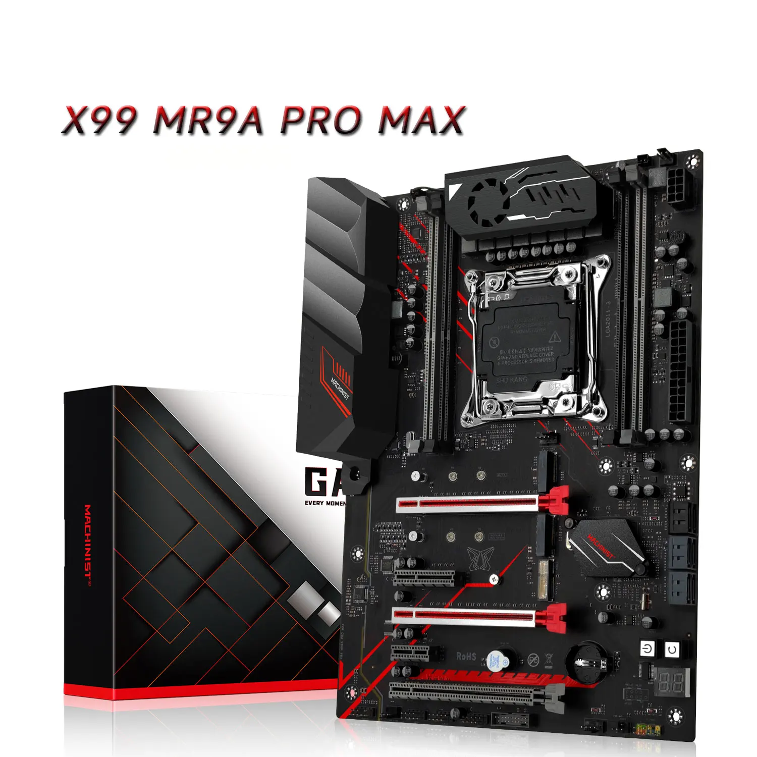 MACHINIST X99 MR9A PRO MAX Motherboard Support LGA 2011-3 Intel Xeon E5 V3&V4 CPU Processor Support DDR4 RAM Memory NVME USB3.0