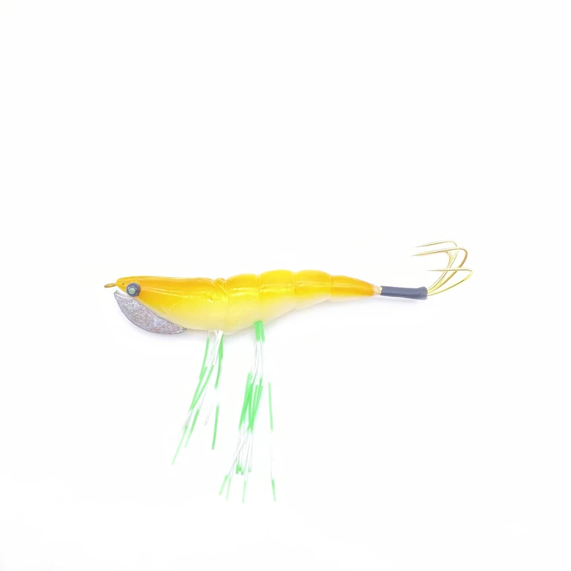10Pcs Squid Jigs Hard Plastic Octopus Lures 12.5cm 17.5g Mixed Color Cuttlefish Artificial Lures Wooden Shrimp With Squid Hooks